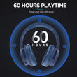 Mixcder E9 PRO aptX HD Headphones Wireless Bluetooth Active Noise Cancelling Headphone USB Fast Charging with MIC Blue Headsets