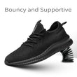 Men Running Shoes Lac-up Men's Sport Shoes Lightweight Comfortable Breathable Walking Sneakers Tenis Masculino Zapatillas Hombre