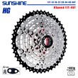 SUNSHINE Bicycle Cassette 8/9/10/11/12Speed Freewheel 32/36T/40T/42T/46T/50T/52T Sprocket HG Structure Flywheel For SHIMANO/SRAM