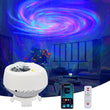 Starry Sky Projector Blueteeth Music Speaker LED Night Light Projector Galaxy Nebula Ocean Star Projector Moon Night Lamp