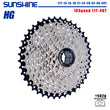 SUNSHINE Bicycle Cassette 8/9/10/11/12Speed Freewheel 32/36T/40T/42T/46T/50T/52T Sprocket HG Structure Flywheel For SHIMANO/SRAM