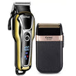 Professional Barber Hair Clipper Rechargeable Electric Finish Cutting Machine Beard Trimmer Shaver Cordless Corded