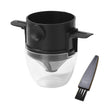 Foldable Portable  Coffee Filter Coffee Maker Stainless Steel Drip Coffee Tea Holder Reusable Paperless Pour Over Coffee Dripper