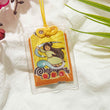 39Style New Omamori Pray Fortune Beauty Health Safe Transparent Wealth Bag Guard Talisman Pendant Keychain Couple Gift