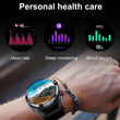 2023 New 454*454 Screen Smart Watch Always Display The Time Bluetooth Call Local Music Smartwatch For Mens Android TWS Earphones