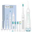 Fairywill Water Flossers for Teeth 300ML Oral Irrigator Rechargeable Portable Dental 3 Modes Water Tank Waterproof Teeth Cleaner