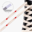 No Tie Flat Hiking Running Shoe Lace Elastic Shoelaces Outdoor Leisure Sneakers Quick Safety Flat Shoelace Kids Adult Lazy Laces