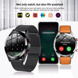 2023 New 454*454 Screen Smart Watch Always Display The Time Bluetooth Call Local Music Smartwatch For Mens Android TWS Earphones