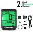 INBIKE Waterproof Bicycle Wireless And Wired MTB Bike Cycling Odometer Stopwatch Speedometer Watch LED Digital Rate