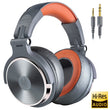 Oneodio Wired Headphones Professional Studio DJ Headphone With Microphone Over Ear Hi-Res Headset Monitoring For Music Phone