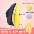 Memory Foam Seat Cushion Orthopedic Pillow Coccyx Office Chair Cushion Support Waist Back Pillow Car Seat Hip Massage Pad Sets