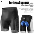 INBIKE Cycling Shorts Man 3D Padded Shockproof MTB Bicycle Riding Pants Shorts Summer Men Road Bike Underwear for Cycling Biker