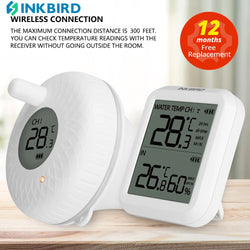 INKBIRD IBS-P01R Wireless Floating Pool Thermometer Pet Bath for Swimming Pool, Bath Water, Spas, Aquariums & Fish Ponds