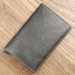 Customized Wallet Credit Card Holder Men Gifts Purse RFID Aluminium Box Bank Card Holder Vintage Leather Wallet with Money Clips