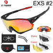 X-Tiger Cycling Glasses Polarized Photochromic Cycling Sunglasses Mountain Bicycle Glasses MTB Protection Cycling Goggle Eyewear