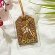 39Style New Omamori Pray Fortune Beauty Health Safe Transparent Wealth Bag Guard Talisman Pendant Keychain Couple Gift