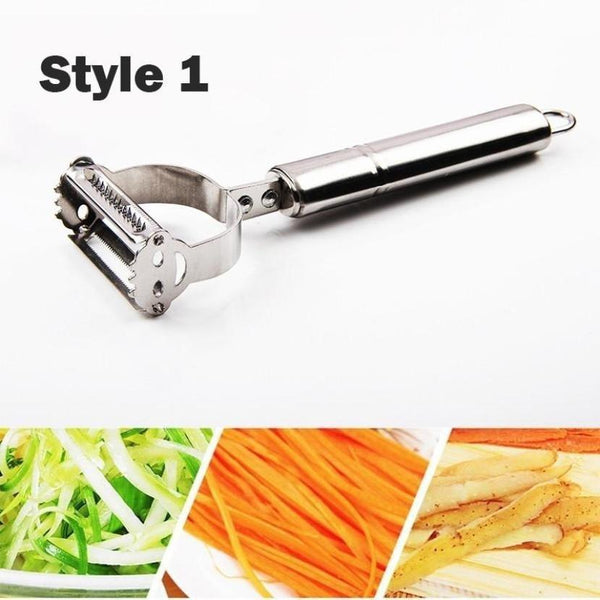 High Quality Stainless Steel Potato Cucumber Carrot Grater Julienne Peeler Vegetables Fruit Peeler Vegetable Slicer