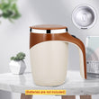 Lazy Coffee Stirring Cup Auto Cup Magnetic Rotating Electric Milk Cup Mark Cup 304 Stainless Steel Self Stirring Mixing Cup