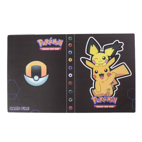 Pokemon Album Cards Book Map Letter Holder Binder Cartoon TAKARA TOMY New Anime 240PCS VMAX GX EX Collection Folder Kid Toy Gift