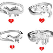 Dinosaur Ring for Women Brontosaurus Stegosaurus Rings Dinosaur Ring Adjustable Ring Gift