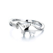 Dinosaur Ring for Women Brontosaurus Stegosaurus Rings Dinosaur Ring Adjustable Ring Gift