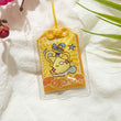 39Style New Omamori Pray Fortune Beauty Health Safe Transparent Wealth Bag Guard Talisman Pendant Keychain Couple Gift