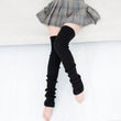 Fashion Leg Warmers Women Warm Knee High Winter Knit Solid Crochet Leg Warmer Socks Warm Boot Cuffs Beenwarmers Long Socks Hot