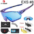 X-Tiger Cycling Glasses Polarized Photochromic Cycling Sunglasses Mountain Bicycle Glasses MTB Protection Cycling Goggle Eyewear