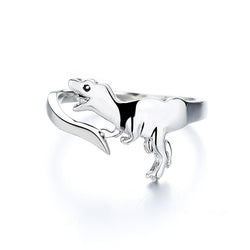 Dinosaur Ring for Women Brontosaurus Stegosaurus Rings Dinosaur Ring Adjustable Ring Gift