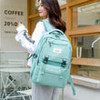 New Fashion Women Backpack Waterproof Large Capacity Nylon Bagpack Street Style Backpack Female College Student Bag Travel Bag