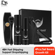 4Pcs/Set Beard Growth Kit with Beard Growth Oil,Beard Growth Roller,Beard Comb,Beard Conditioner,Men&#39;s Beard Care Grooming Kit