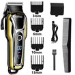 Professional Barber Hair Clipper Rechargeable Electric Finish Cutting Machine Beard Trimmer Shaver Cordless Corded