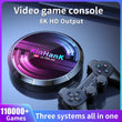 Retro WiFi Video Game Console Super Console X Max For PS1/PSP/N64/DC/SNES Game Player 4K HD H96 Game/TV Box With 114,000+ Games