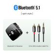 UGREEN Bluetooth RCA Receiver 5.1 aptX HD 3.5mm Jack Aux Wireless Adapter Music for TV Car RCA Bluetooth 5.0 3.5 Audio Receiver